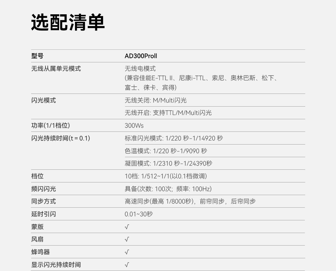 Godox AD300Pro II 功能圖文 17