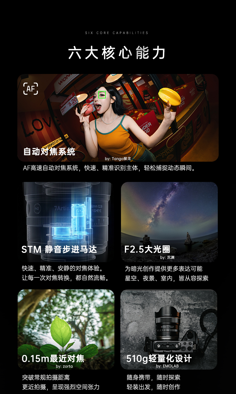 7artisans 七工匠 AF 10mm F2.5 Fisheye Lens for Leica L 魚眼鏡頭 圖文描述 02