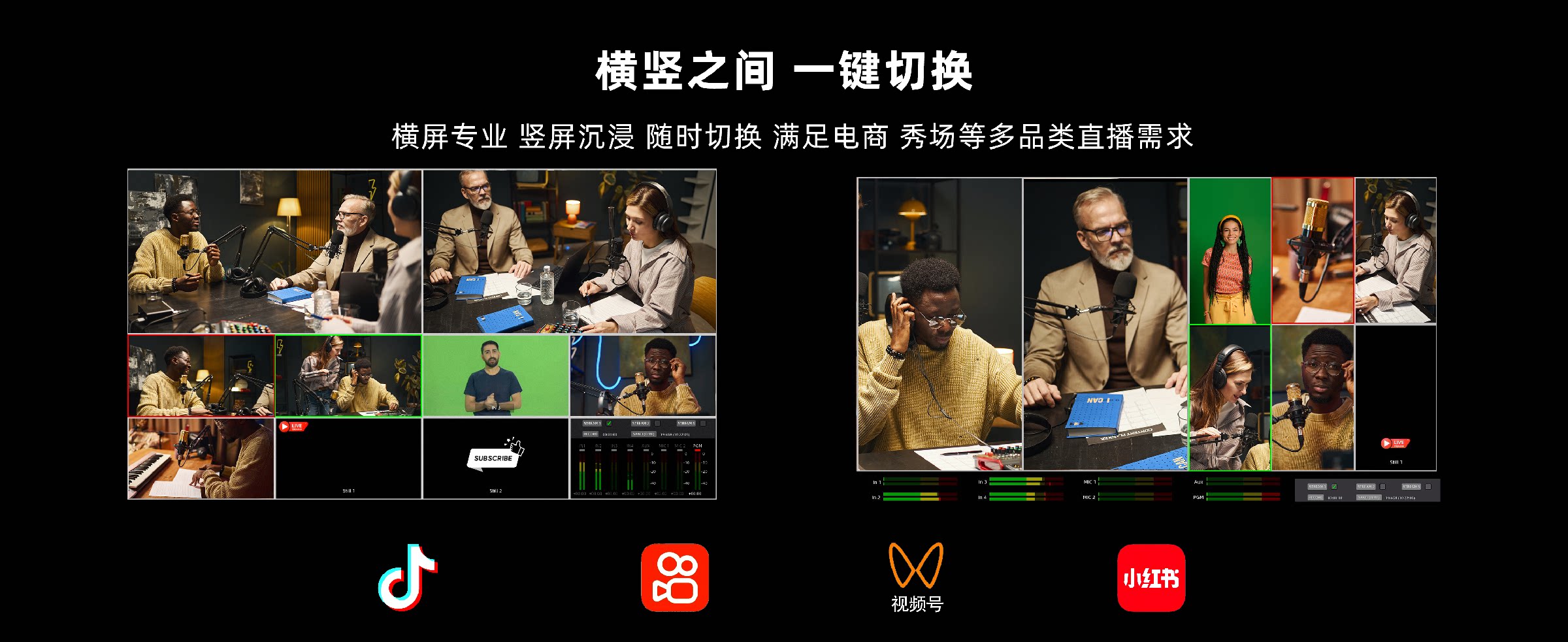 OSEE GoStream Deck 4K HDMI Live Streaming Video Switcher 4K HDMI 直播切換台 圖文描述 06