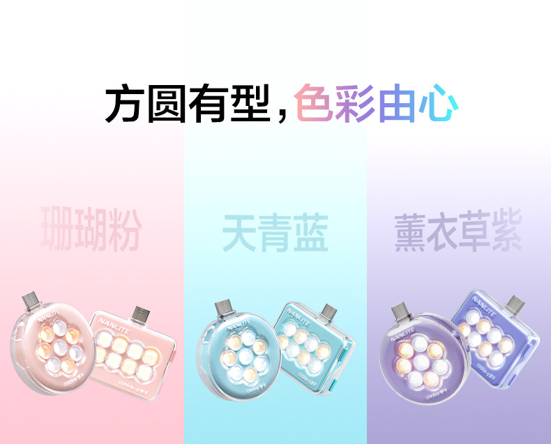 Nanlite cookie 及 cookie-s USB-C迷你補光燈圖文介紹 10