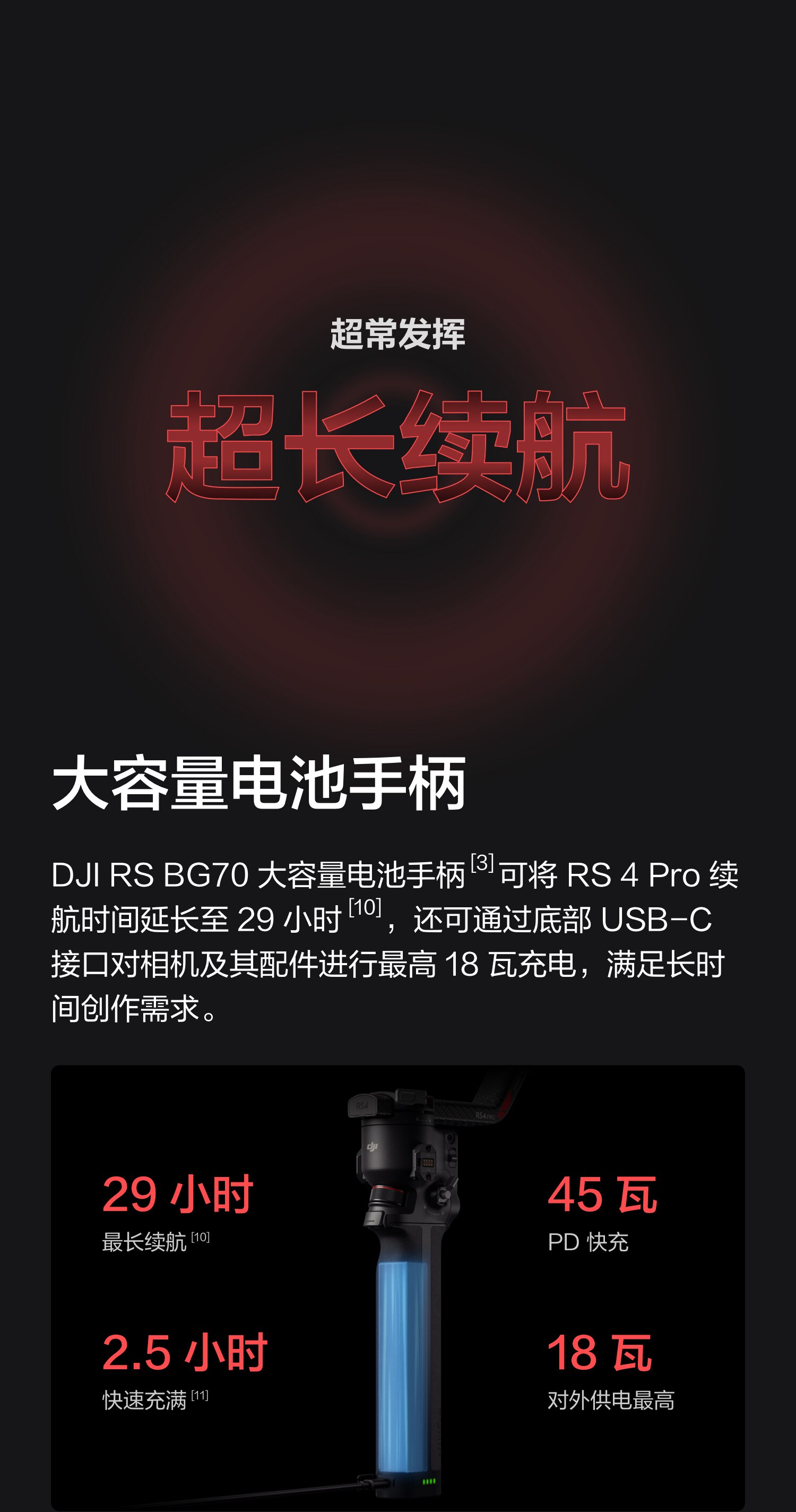 DJI RS4 Pro Combo (2026) 穩定器套裝 圖文描述 22