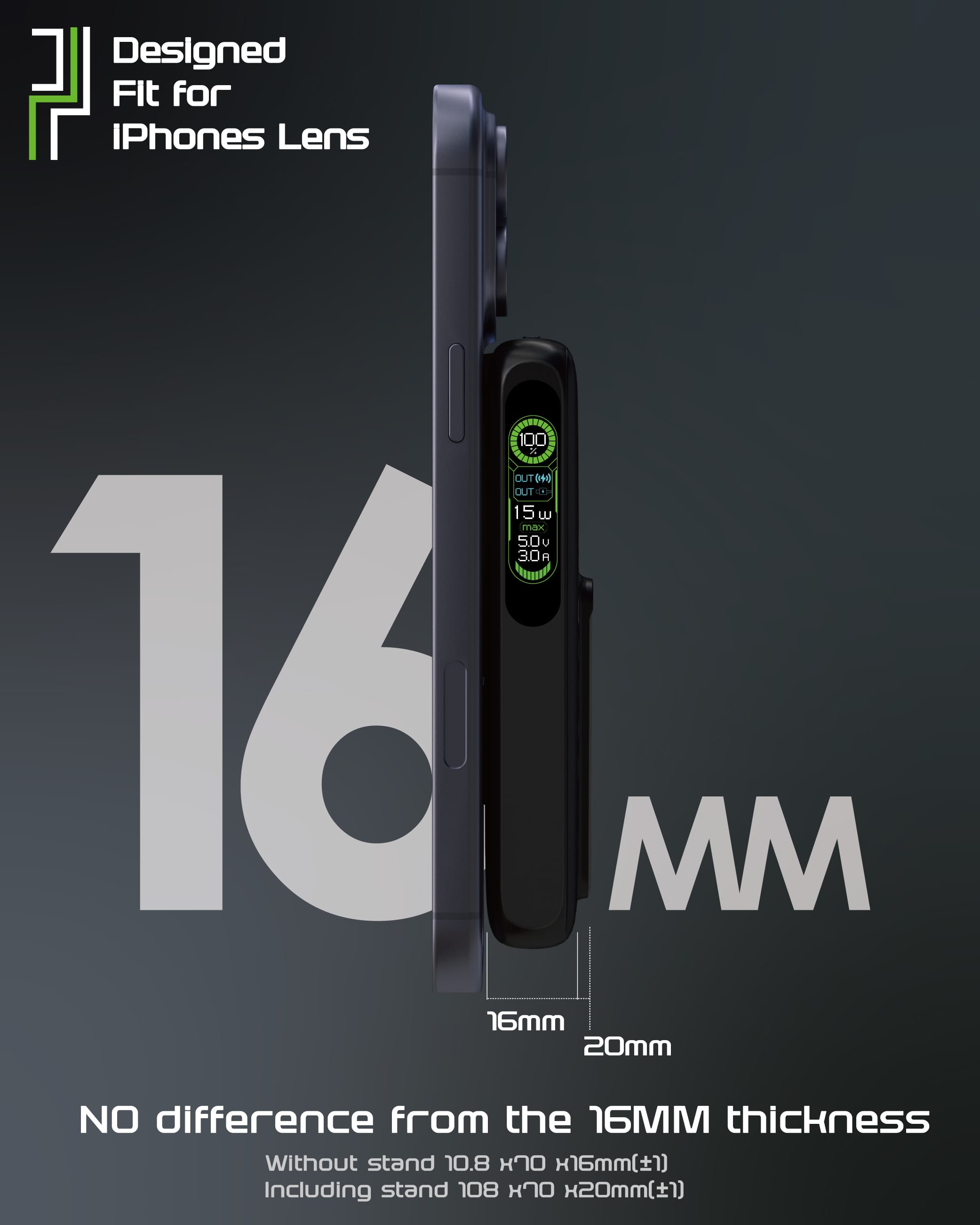EGO AllyDelivery 4C 10000mAh 5合1 磁吸外置電源 - 黑色 功能及使用說明 04