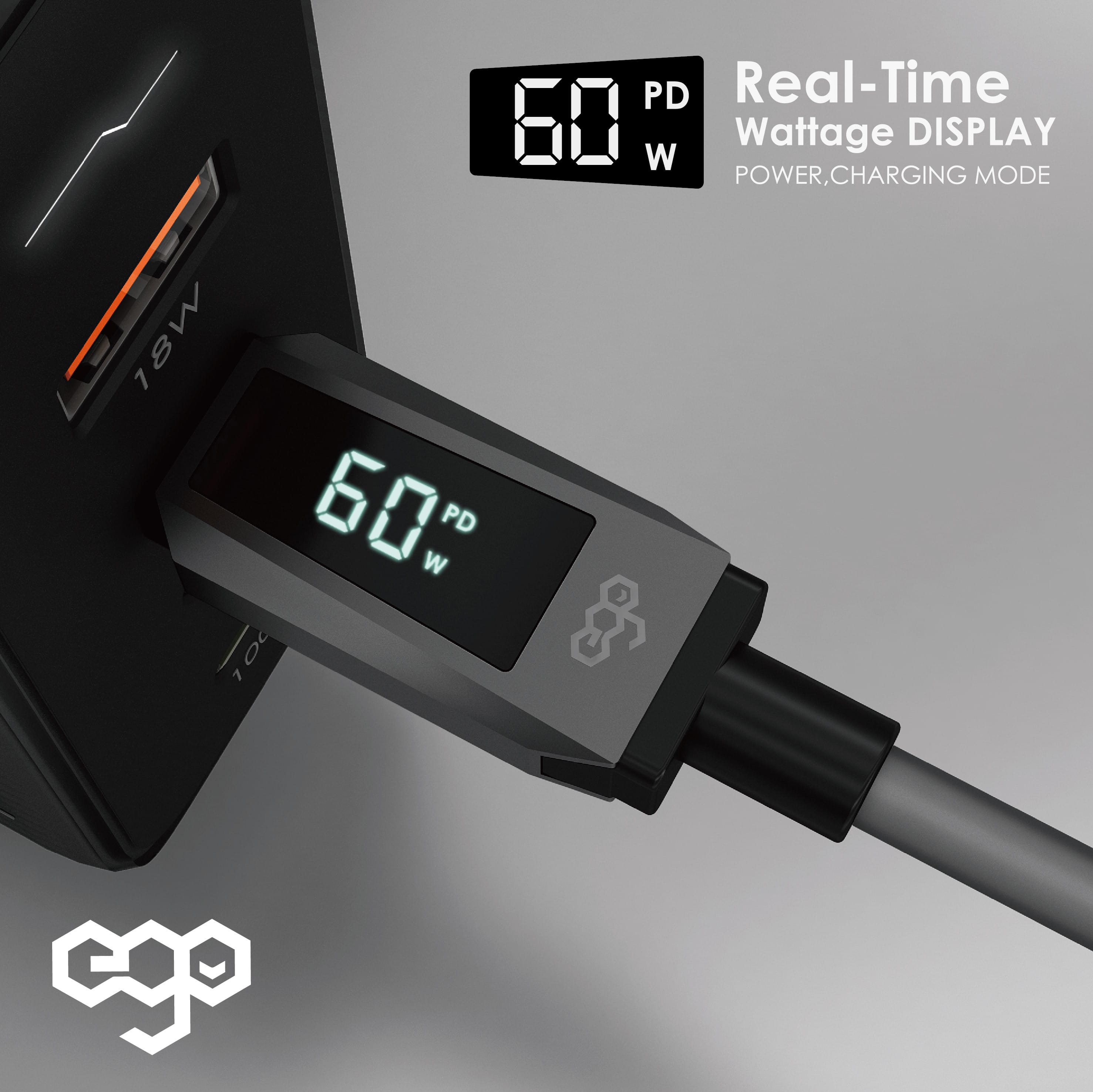 EGO Wiry Max 2 MFi USB-C 至 Lightning 充電線 30cm - 白色 功能及使用說明 07