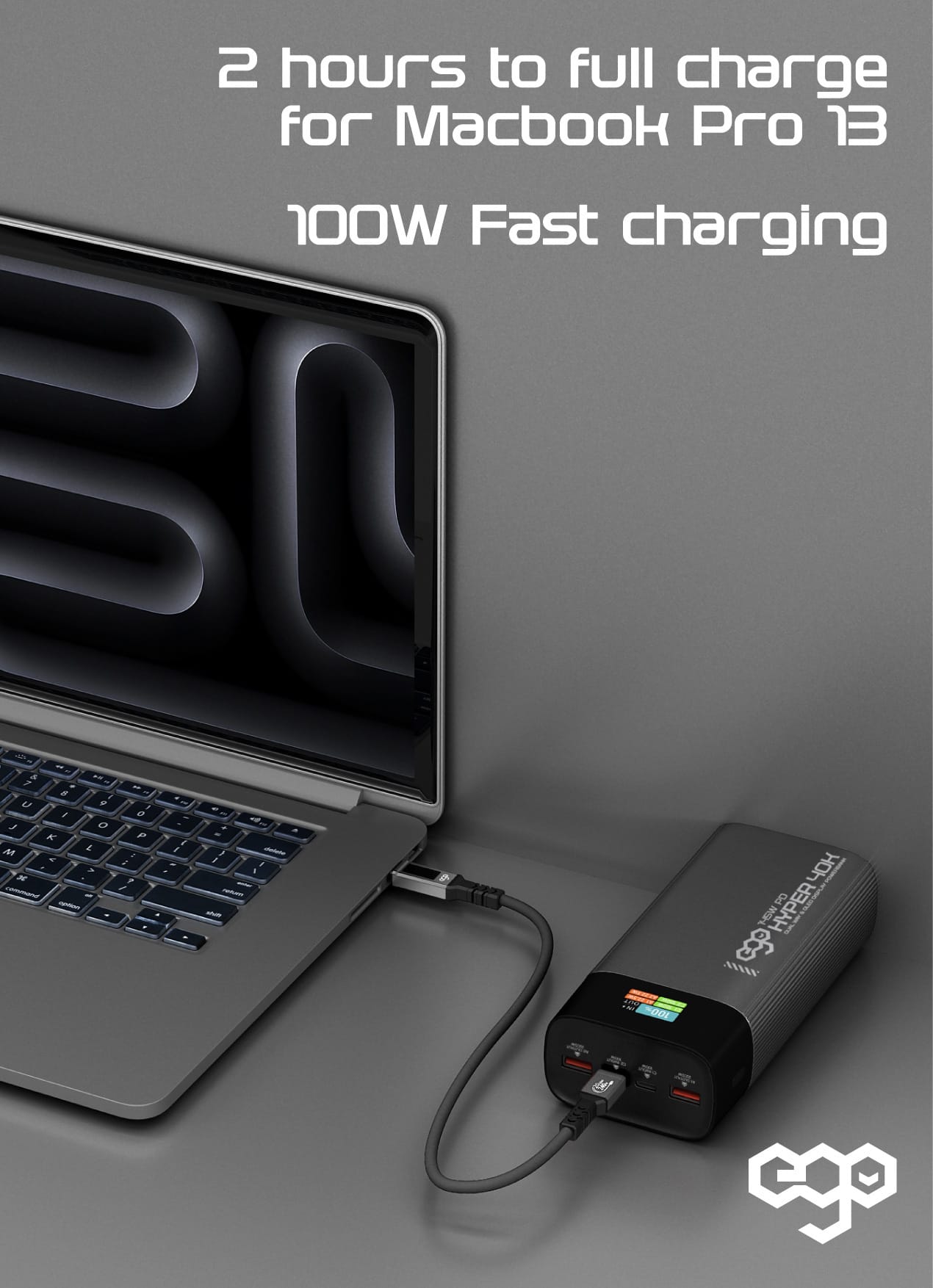 EGO Hyper 40K 40000mAh 145W 外置電源 - 黑色 功能及使用說明 10