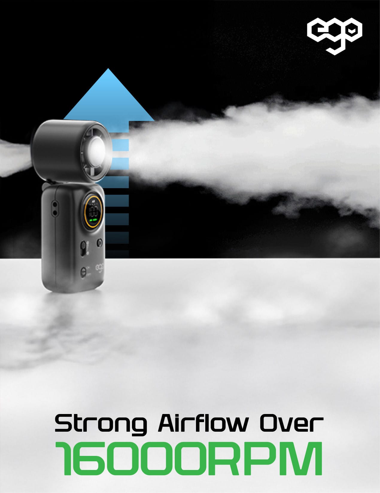 EGO HyFreeze2 Mini 迷你製冷風扇 - 黑色 功能及使用說明 03