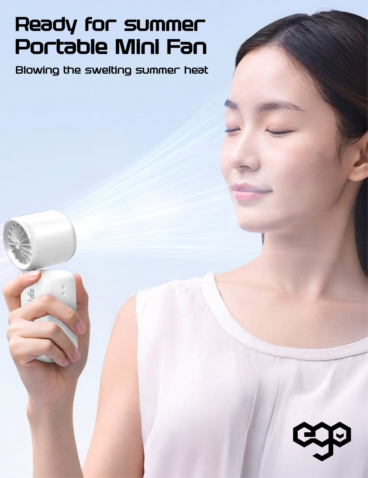 EGO HyFreeze2 Mini 迷你製冷風扇 - 黑色 功能及使用說明 09