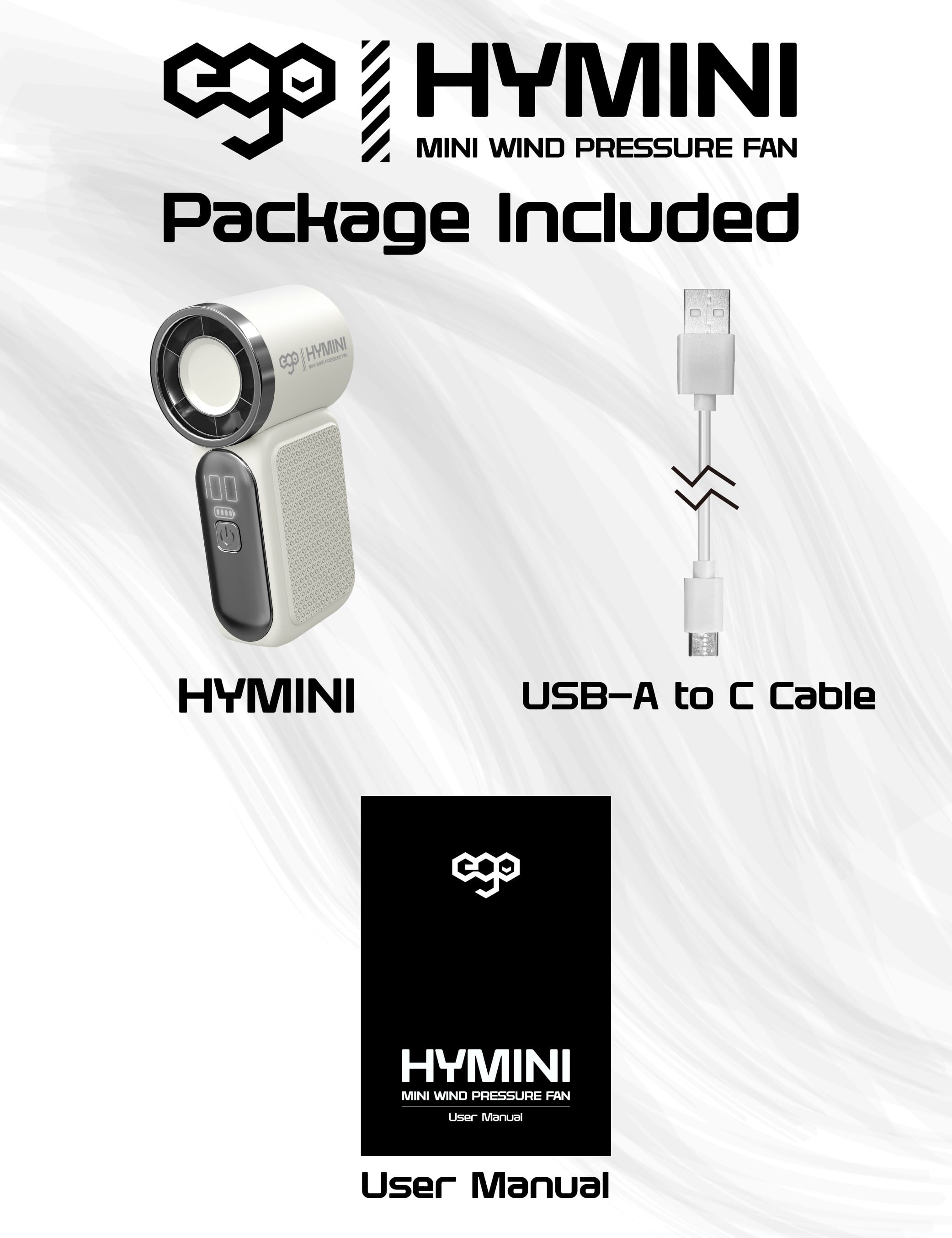 EGO HyMini 迷你手提風扇 - 灰色 功能及使用說明 08