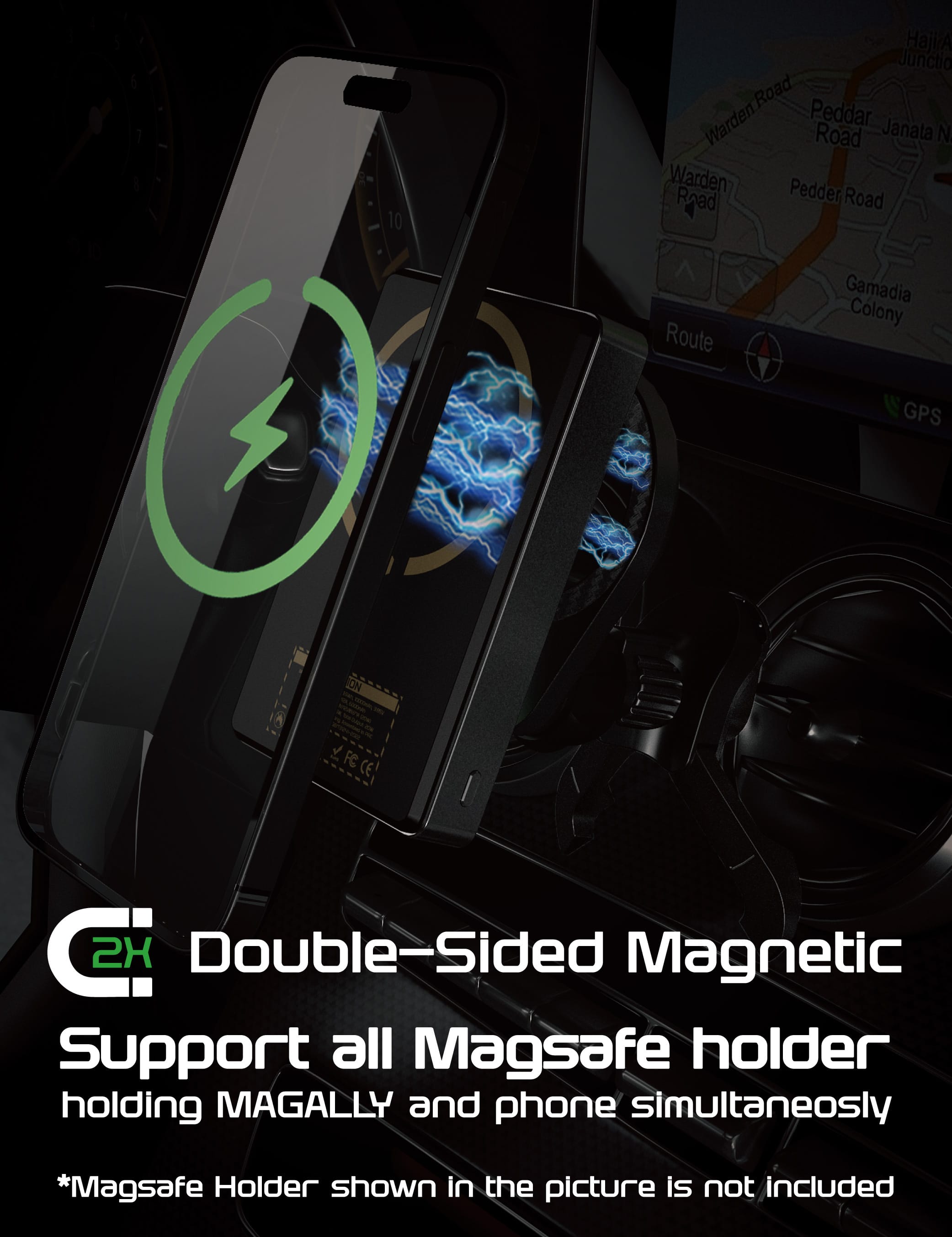 EGO MagAlly 10000mAh Qi2 雙面磁吸外置電源 - 灰色 功能及使用說明 12