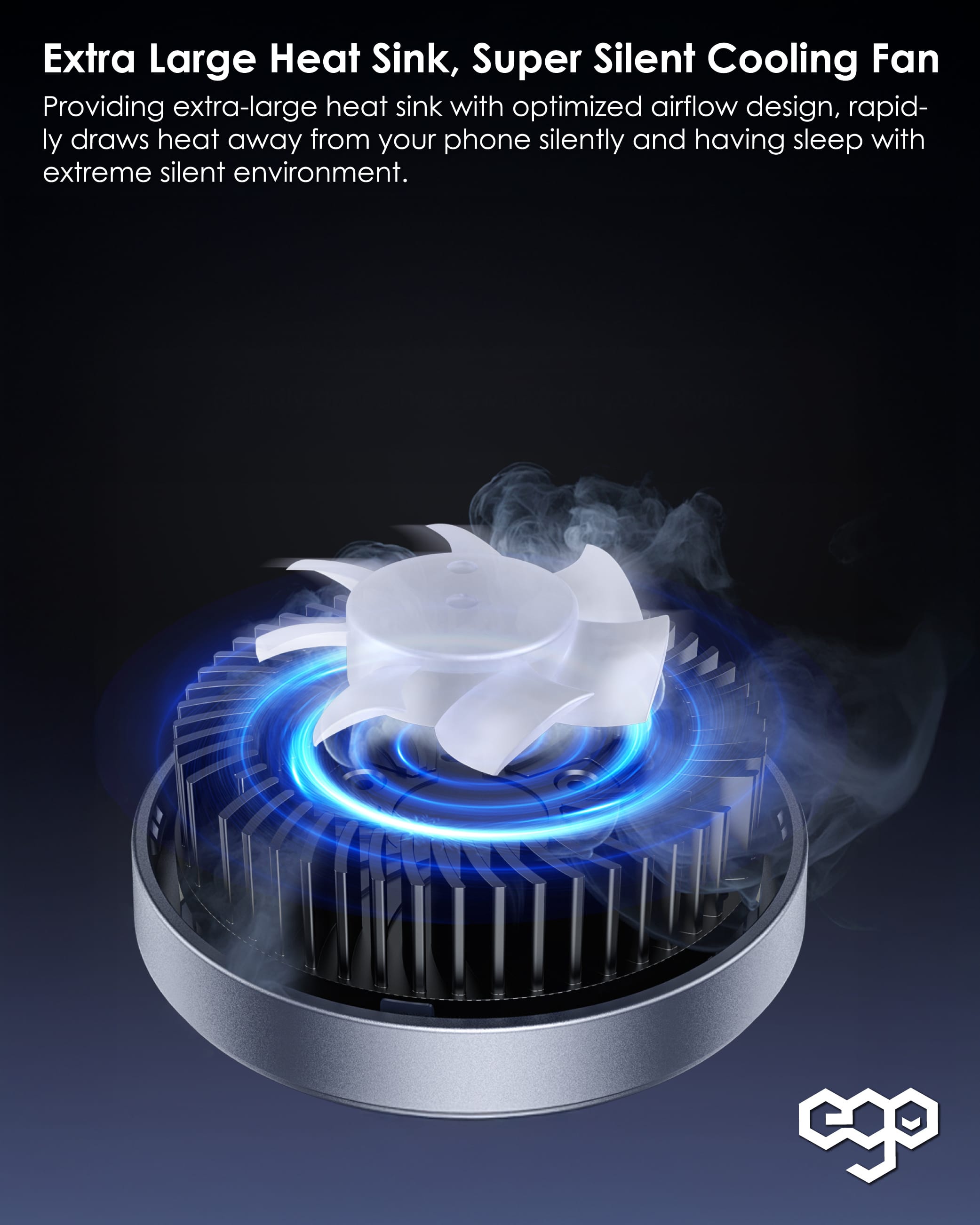 EGO MagCooler 2 3合1 半導體製冷無線充電座 - 灰色 功能及使用說明 06