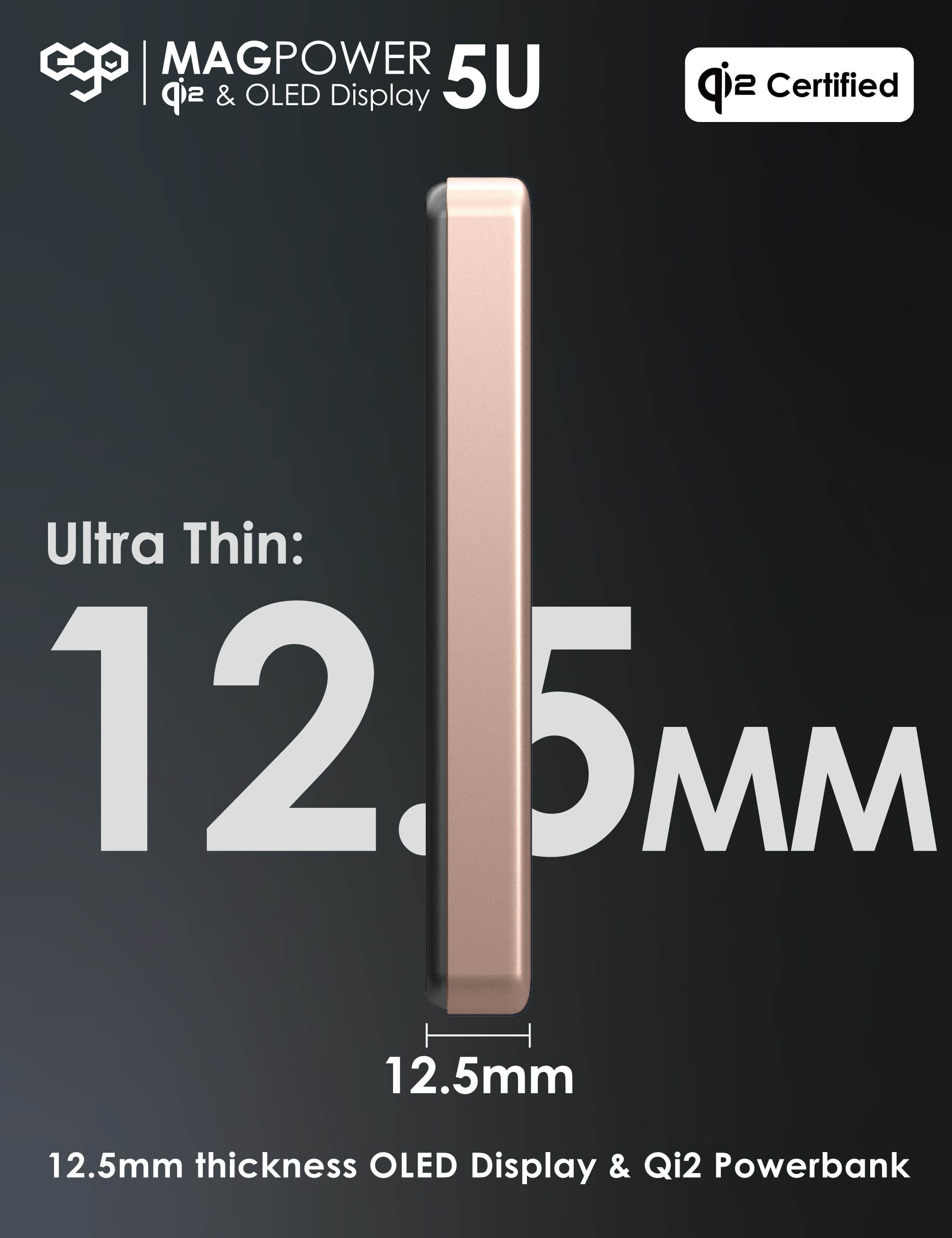 EGO MagPower 5U 10000mAh Qi2 磁吸外置電源 - 白色 功能及使用說明 06