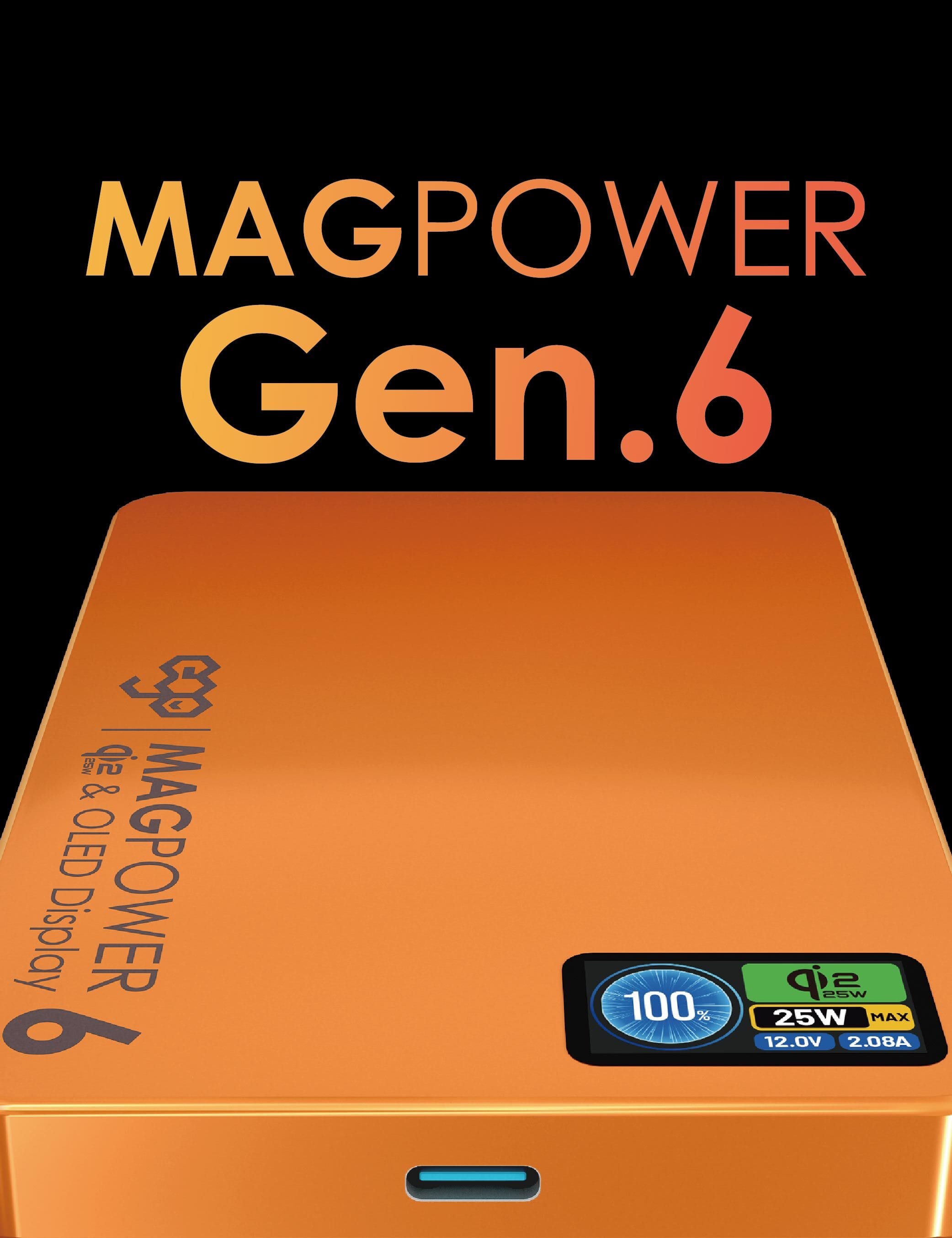 EGO MagPower 6 10000mAh Qi2.2 磁吸外置電源 - 藍色 功能及使用說明 01