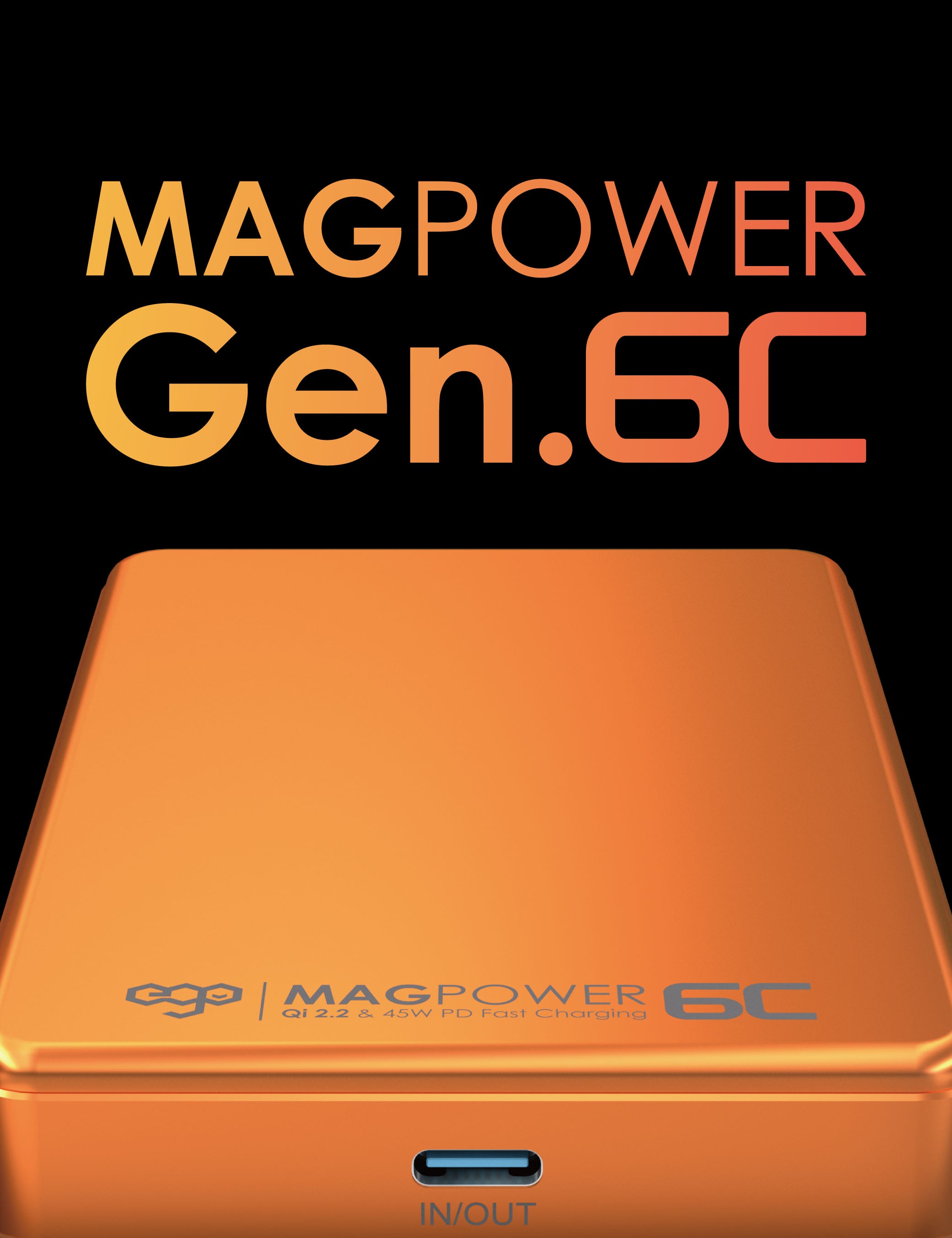 EGO MagPower 6C 10000mAh 45W Qi2.2 磁吸外置電源 - 黑色 功能及使用說明 02