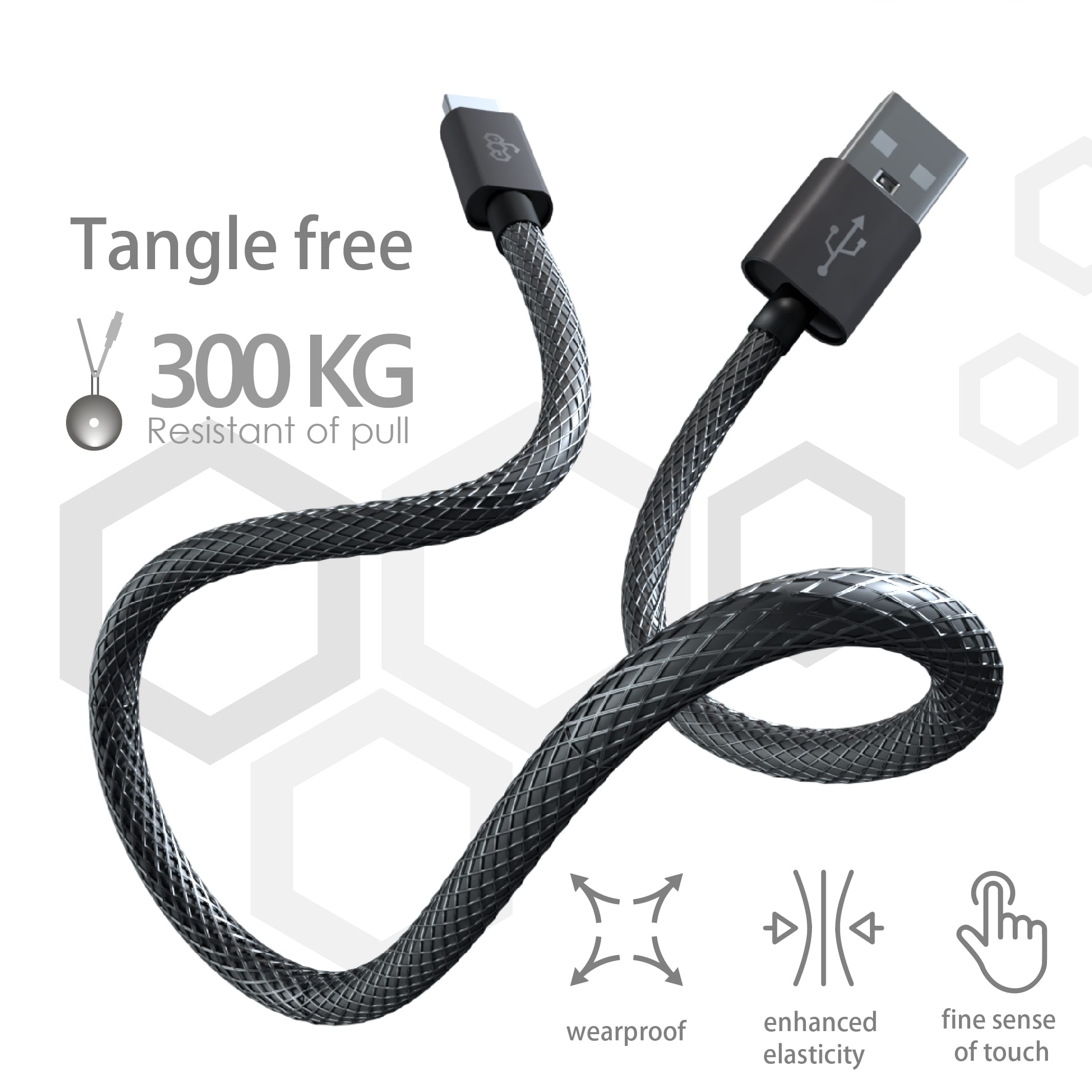 EGO USB-A 至 USB-C 數據線 - 金色 功能及使用說明 05