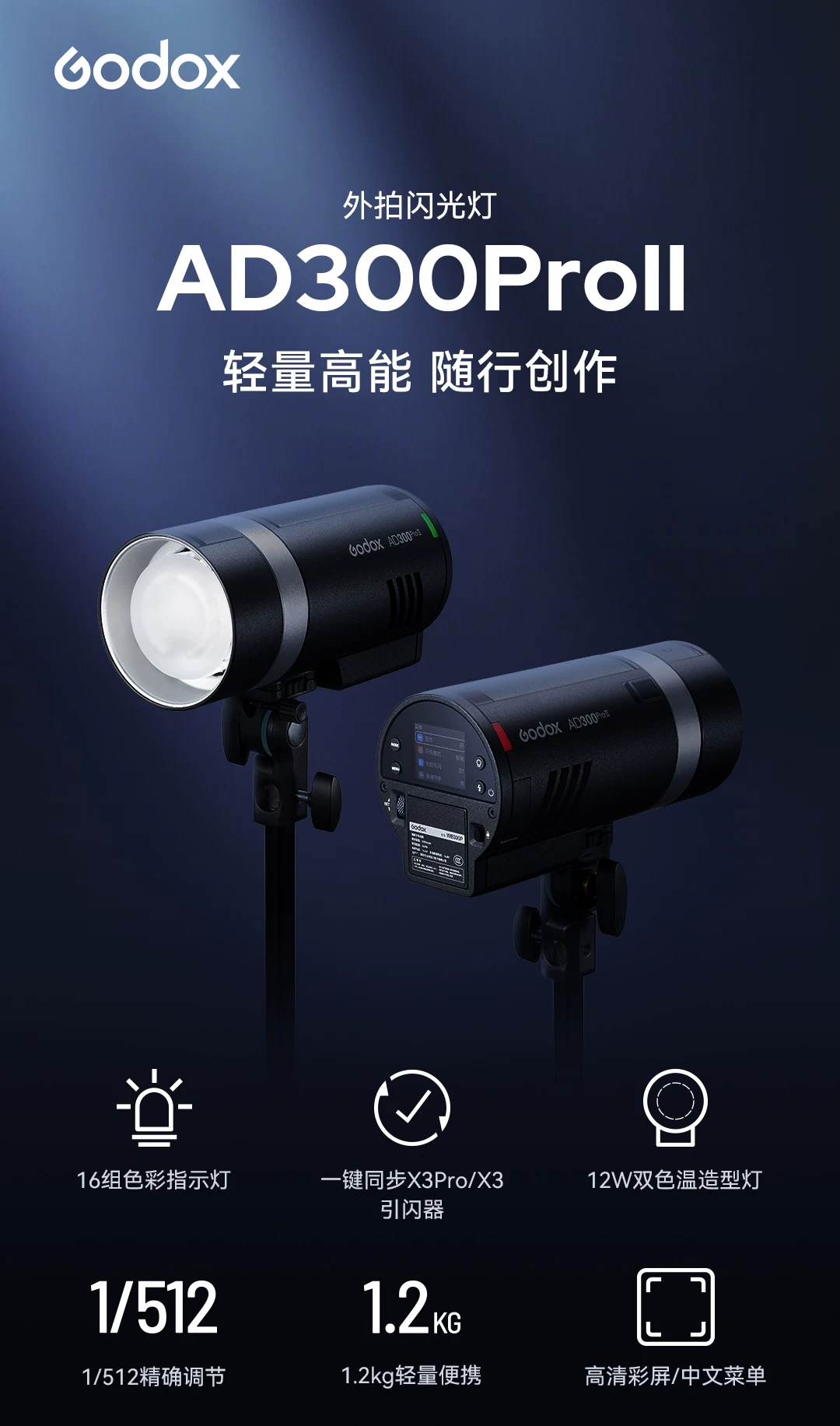 Godox AD300Pro II 圖文描述 01