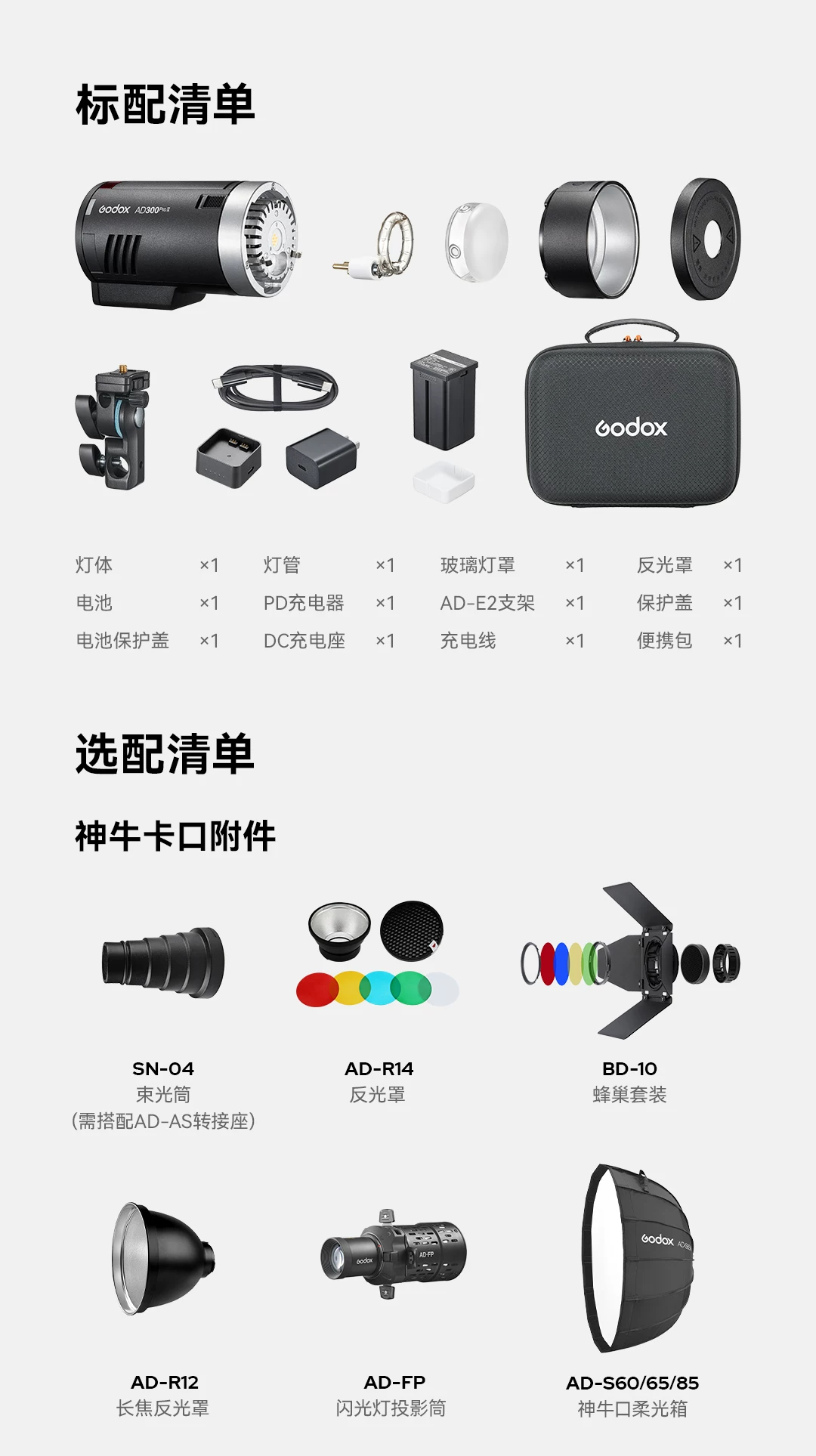 Godox AD300Pro II 圖文描述 12