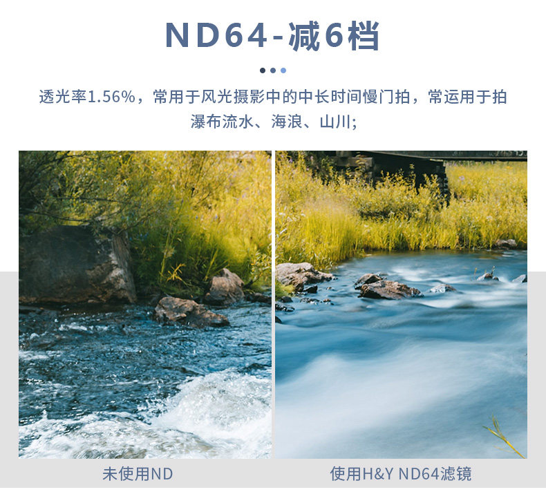 H&Y K-Series ND1000 HD MRC Magnetic Neutral Density Filter 100x100mm 方形減光鏡 圖文描述 07