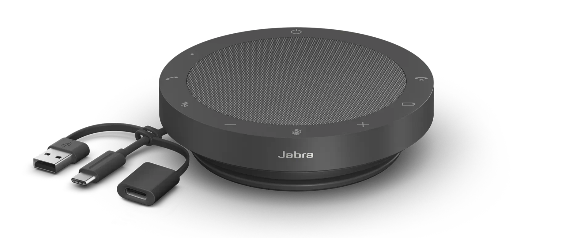 Jabra speak2 55 電腦用 USB-A／USB-C，手機用藍牙