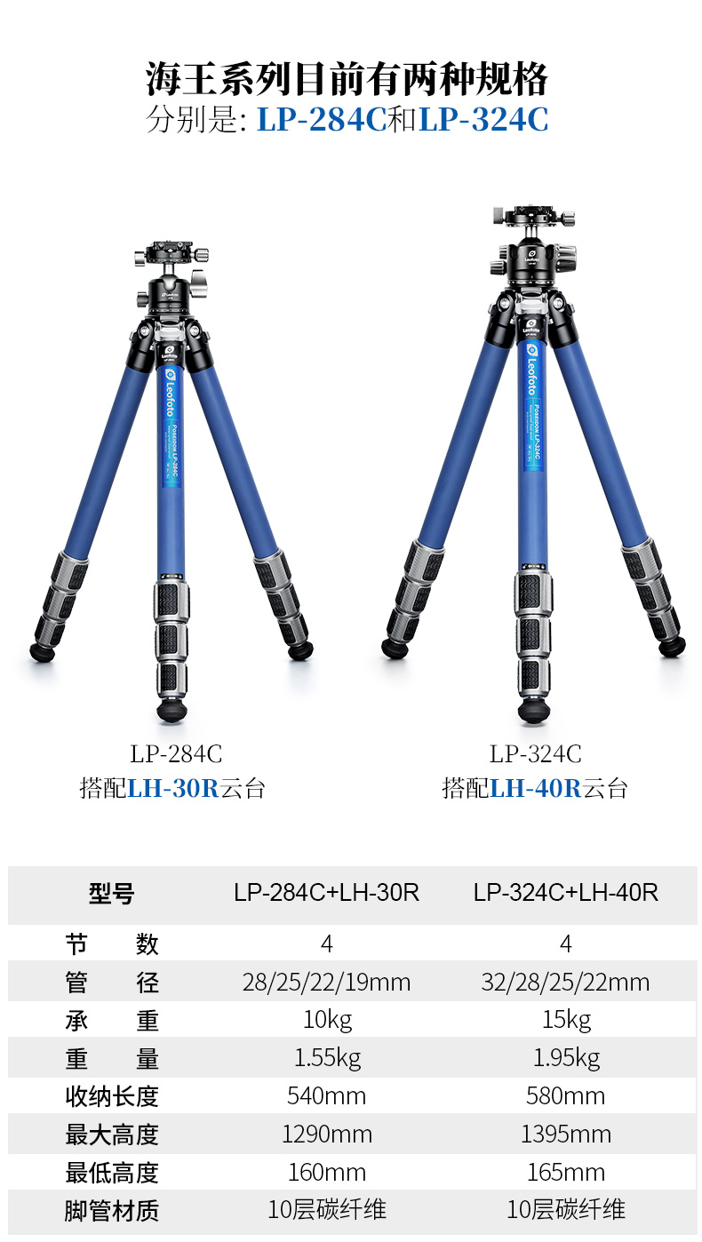 殿堂 値下げ! LEOFOTO LQ-284C （三脚）・LH-40R(自由雲台) その他