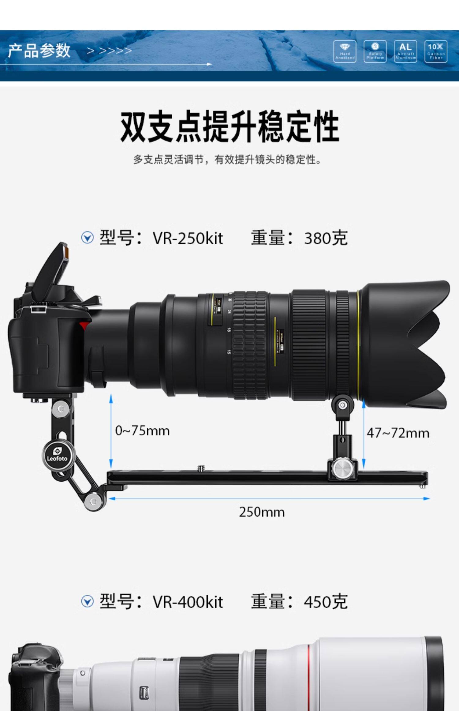 Leofoto VR-250kit（VR-400kit 圖文描述）04