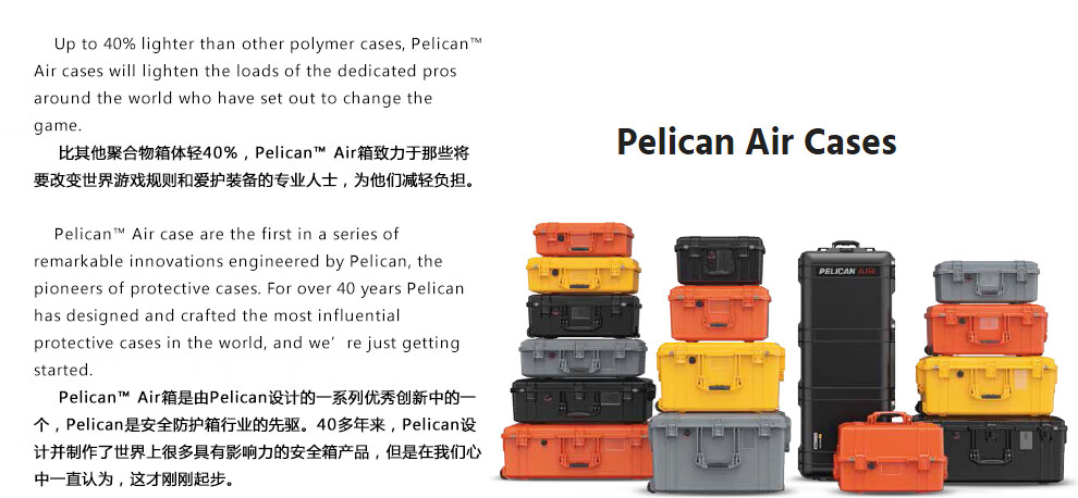 Pelican 1626 WF Air Case With Foam 圖文描述 12