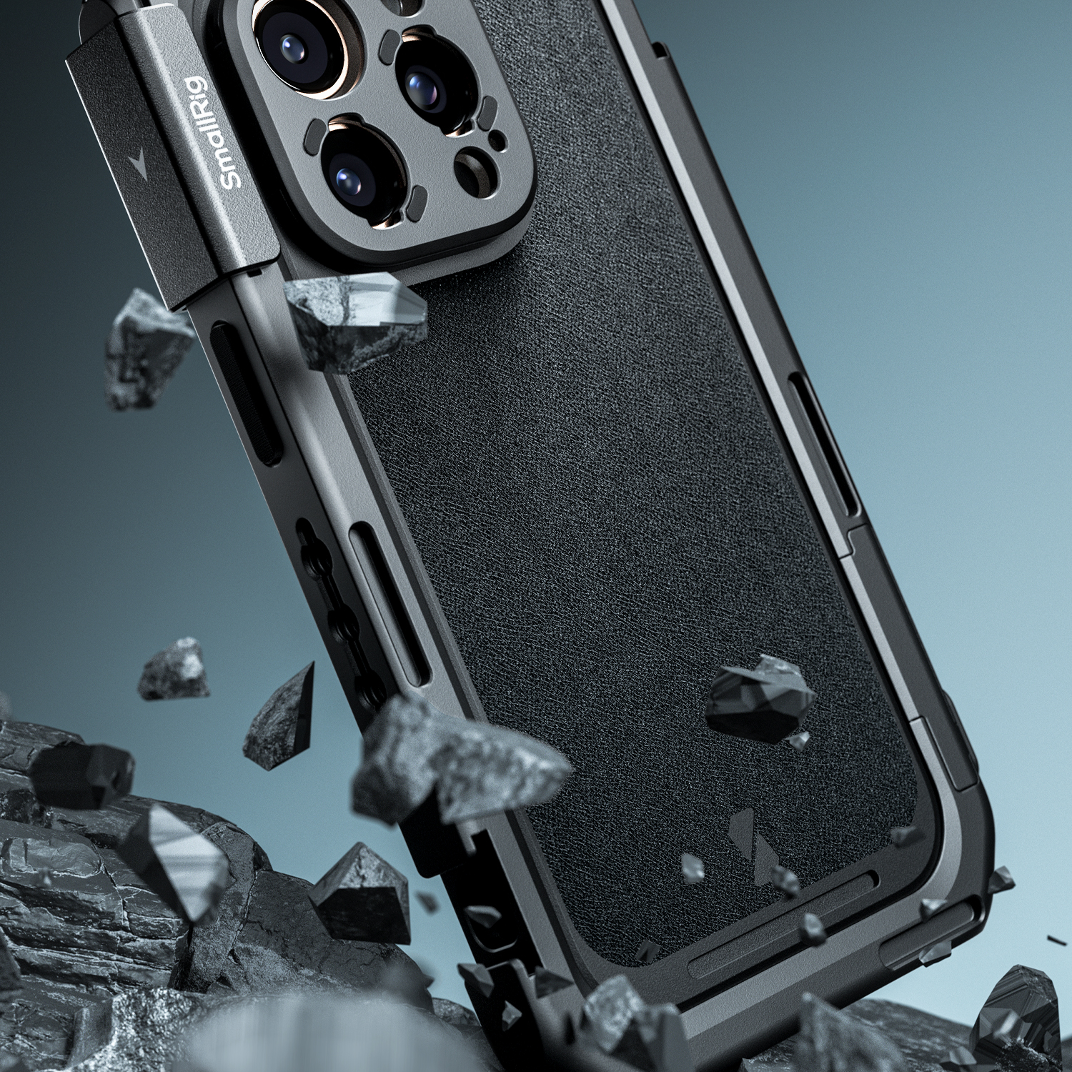 SMALLRIG Adattatore Filtro Magnetico 67mm Per IPhone 16 Pro/Pro Max | Montaggio Laterale Su Gabbia 5006/5008