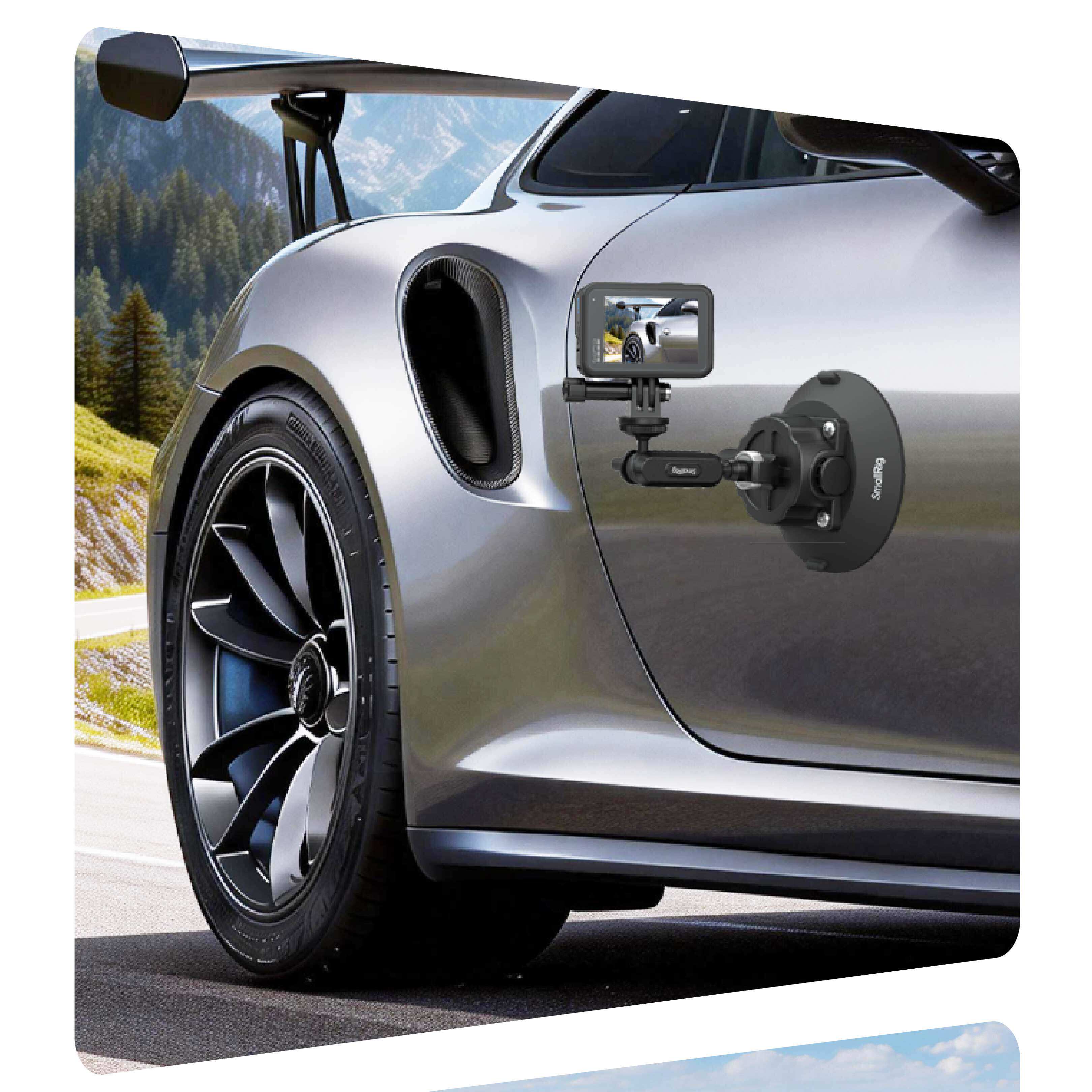 SmallRig 5856 6" Suction Cup Mount for Action Cameras 運動相機吸盤支架 圖文描述 09