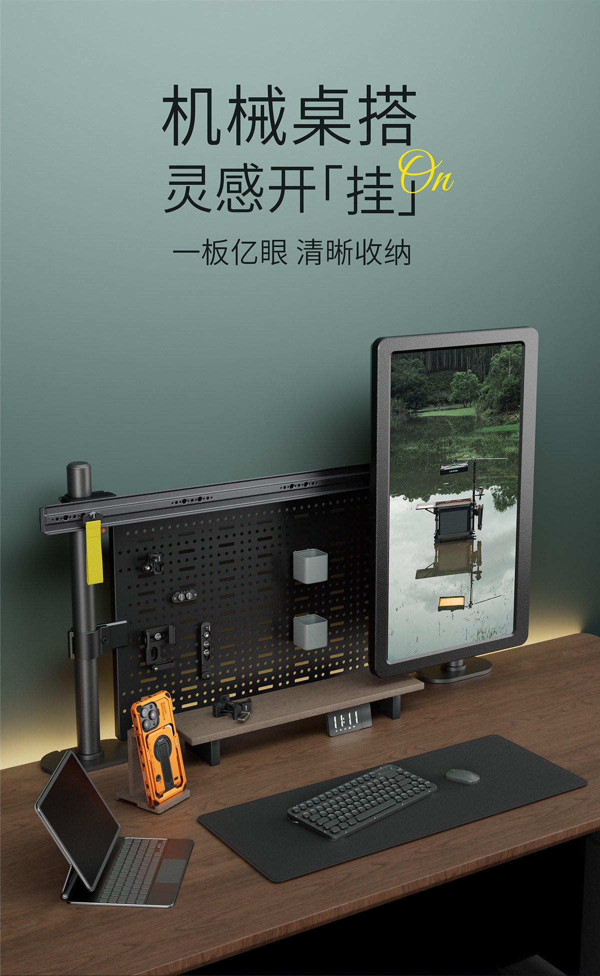 Tilta 鐵頭 TC-T01-B-G Boulder 36" Camera Cart Base Model 攝影工作車（灰色） 圖文描述 15