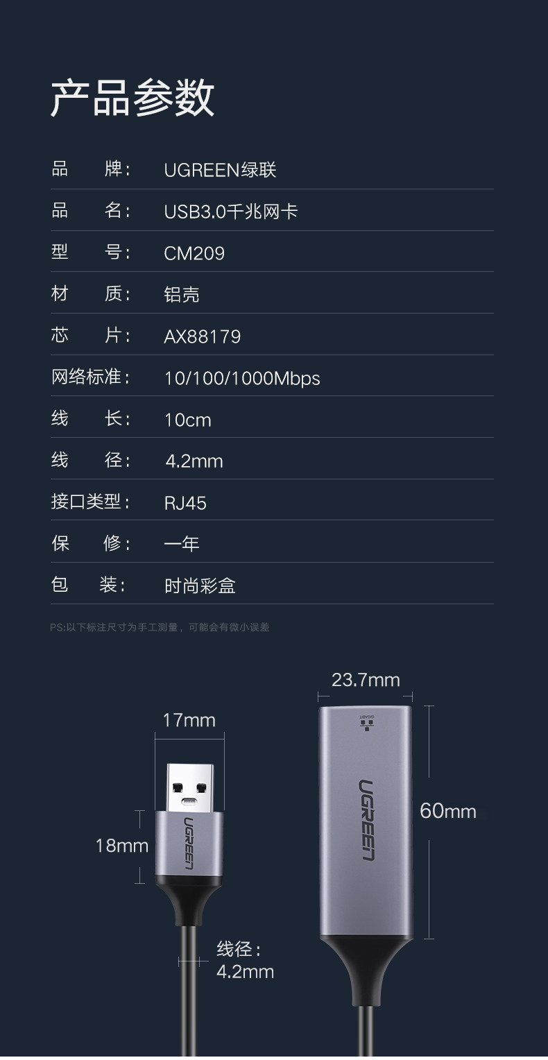 Ugreen CM209 50922 圖文描述 14