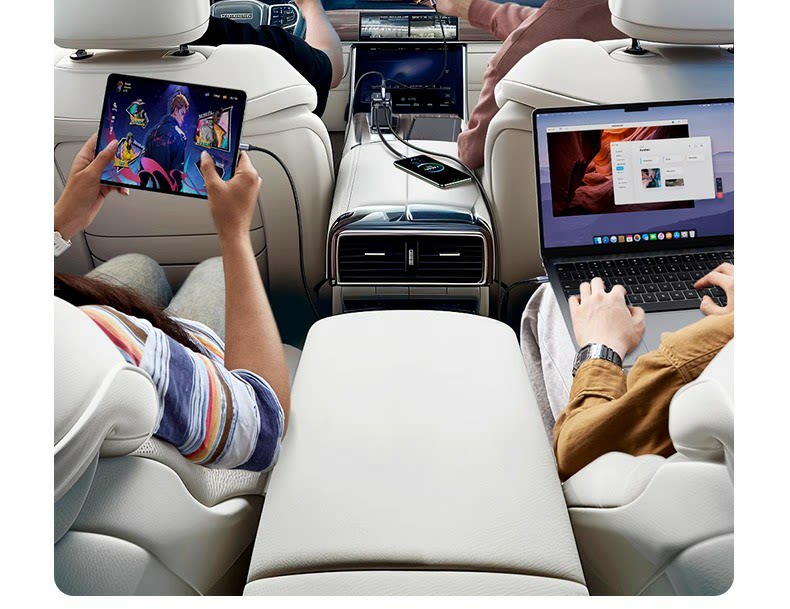 Ugreen 綠聯 Nexode 145W 伸縮線車充電器圖文描述 18