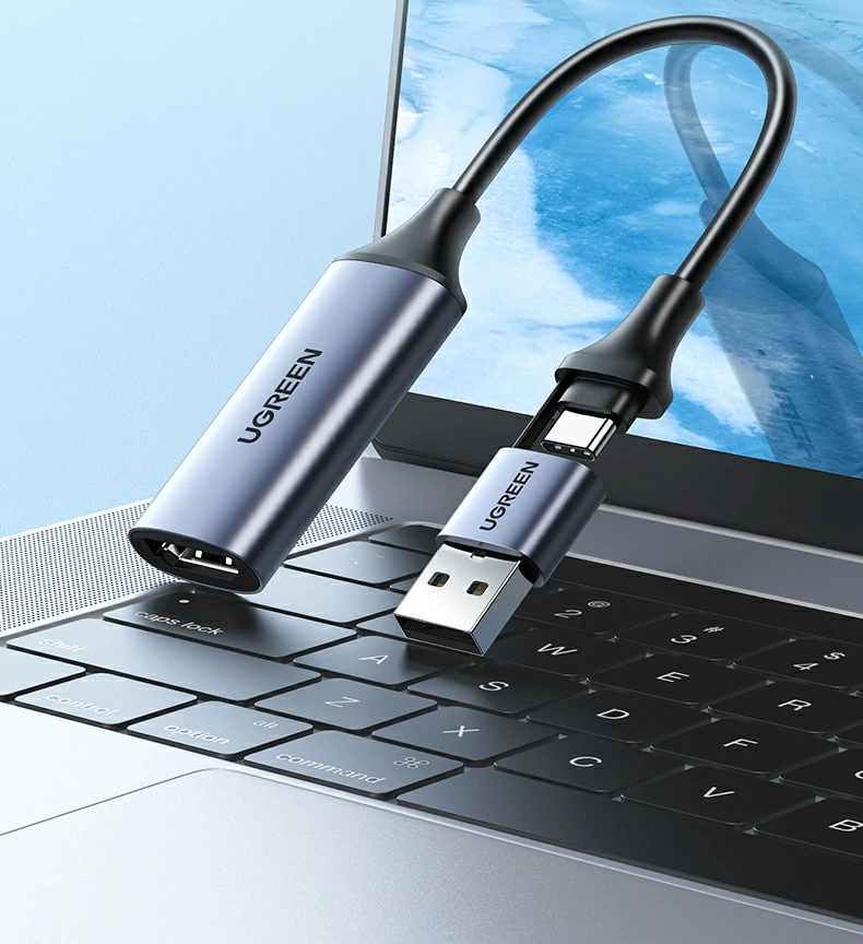 Ugreen 綠聯 CM489 HDMI to USB-C / USB-A Video Capture Card 影像擷取卡 圖文描述 02
