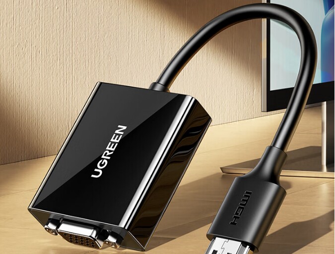 Ugreen 綠聯 CM611 HDMI to VGA Adapter 轉接器 圖文描述 01