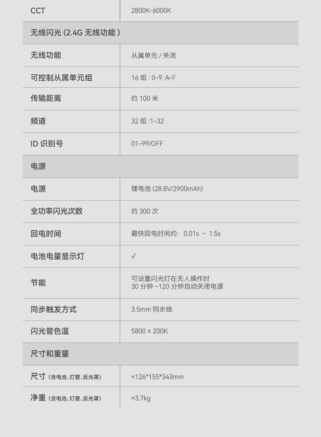 Godox 神牛 AD800Pro All-in-One Outdoor Flash 專業外拍閃光燈 圖文描述 17