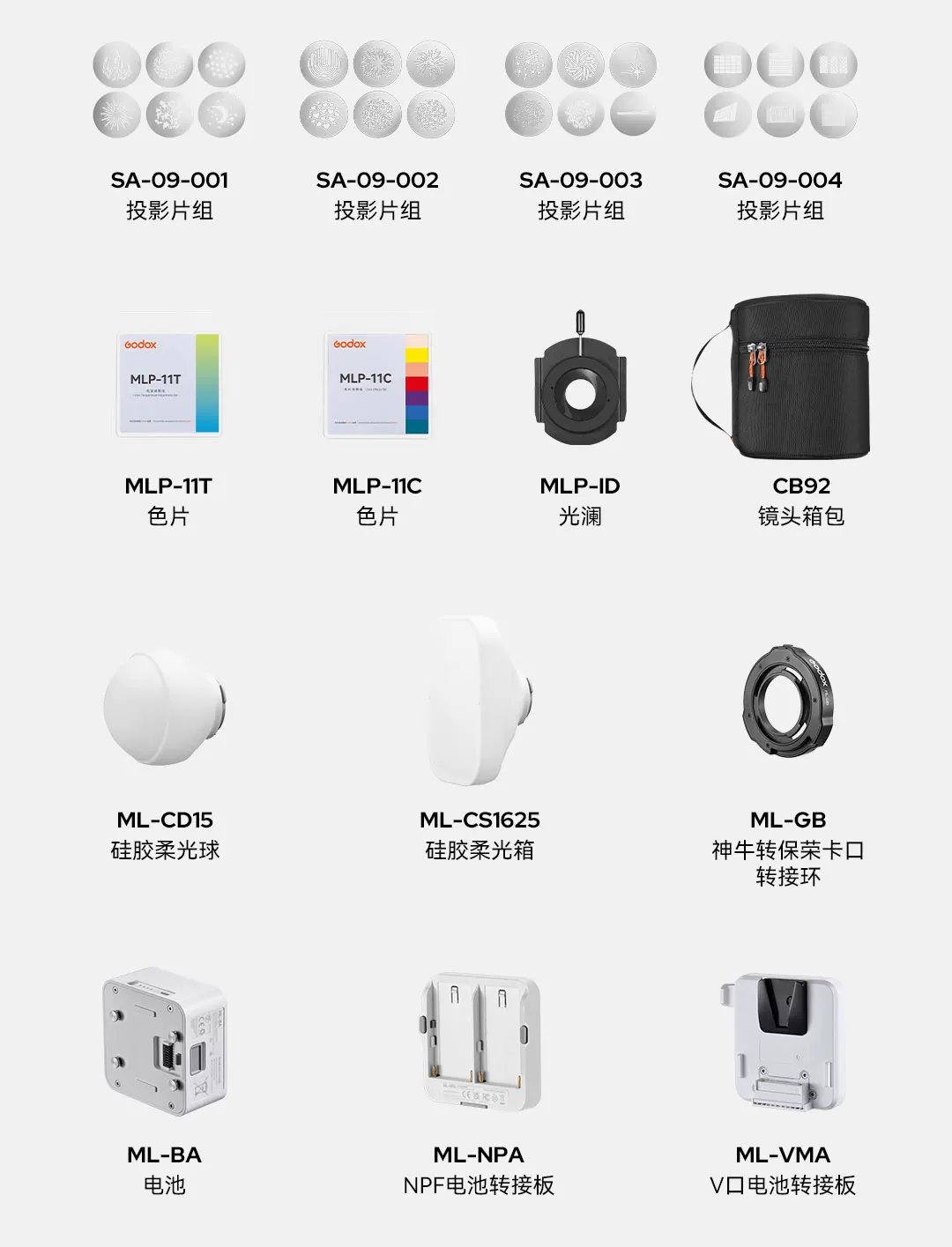 Godox 神牛 ML150 RF PaletteLab RGB LED Light 全光譜補光燈（白色） 圖文描述 10