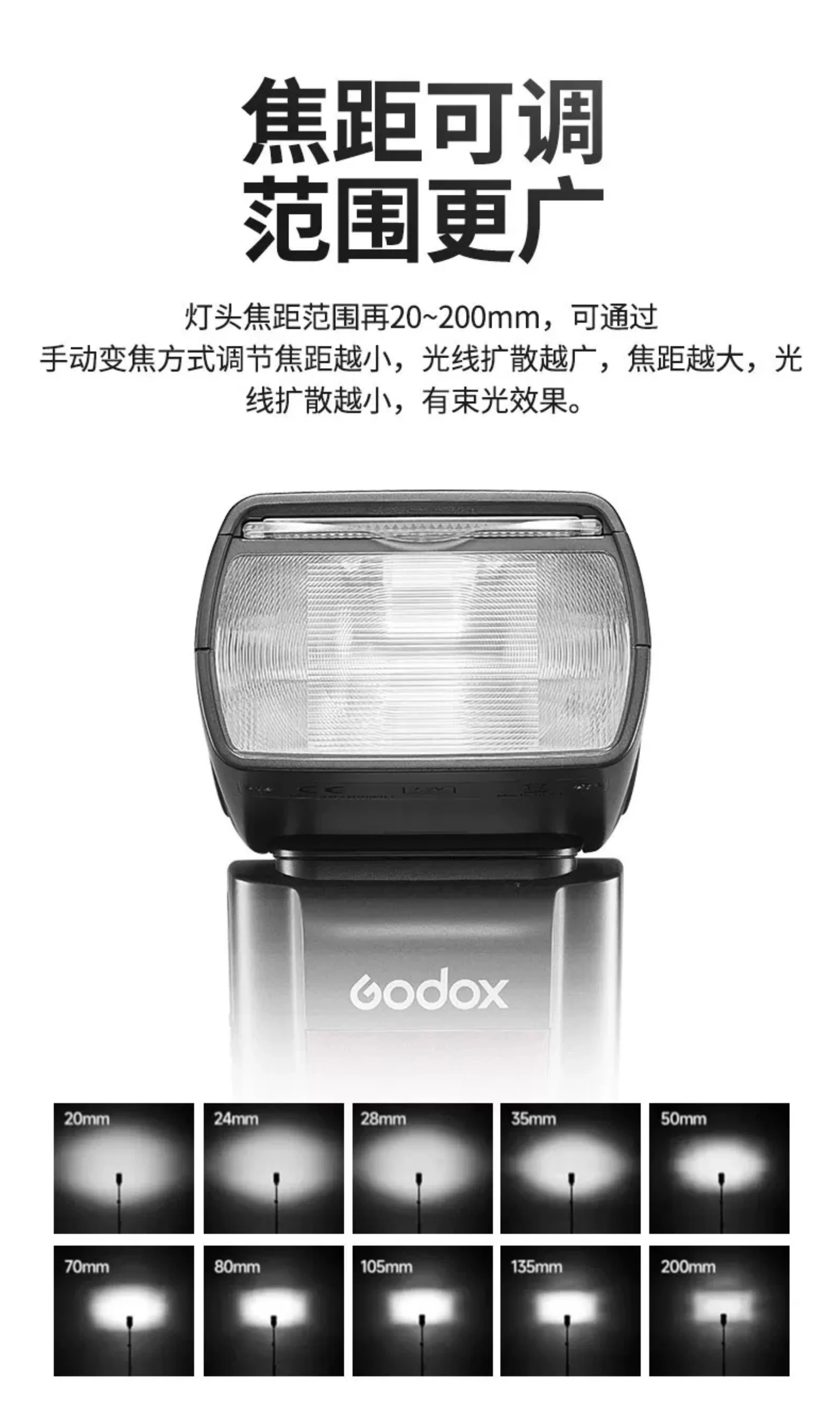Godox 神牛 TT600 Thinklite 通用手動機頂閃光燈 圖文描述 13