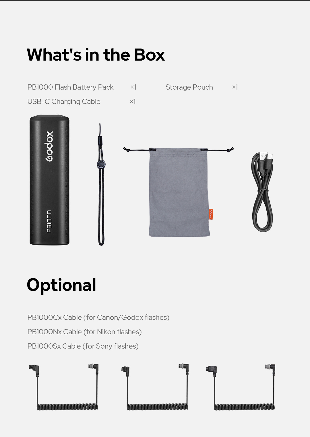 Godox 神牛 PB1000 PROPAC Lithium Power Pack 閃光燈電池 圖文描述 08