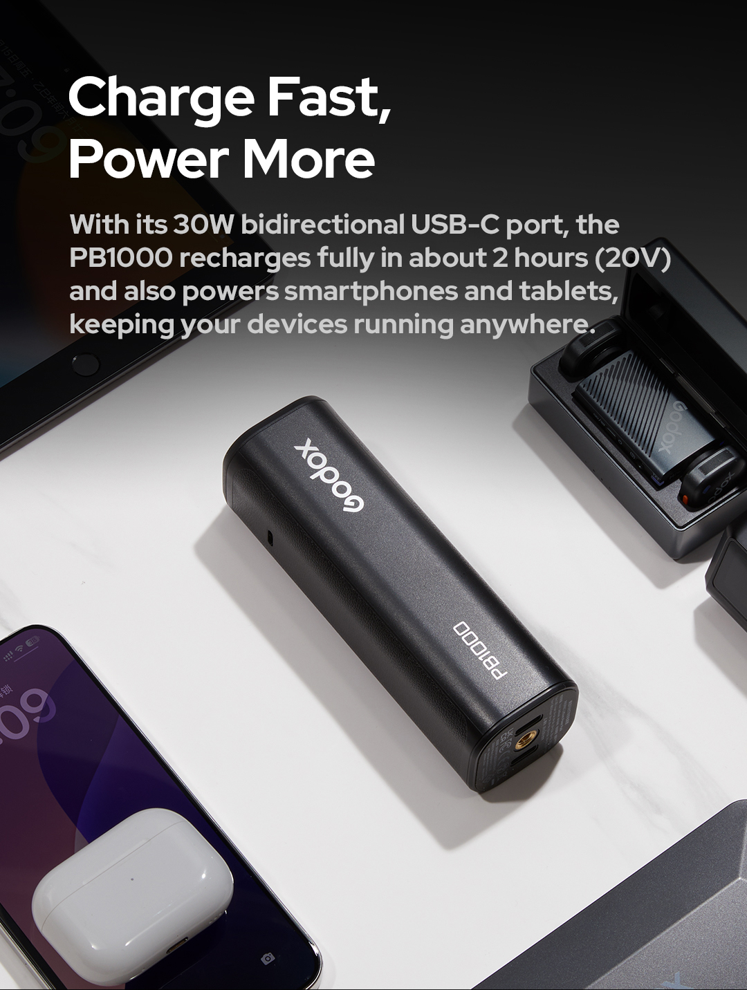 Godox 神牛 PB1000 PROPAC Lithium Power Pack 閃光燈電池 圖文描述 05