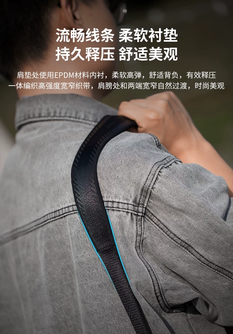 PGYTECH P-CB-121 Camera Shoulder Strap Dark Blue 相機肩帶 (藍色) 圖文描述 06