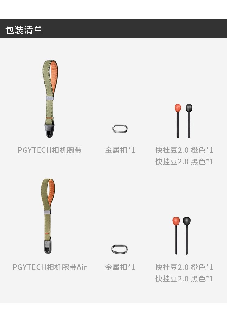 PGYTECH P-CB-125 Camera Wrist Strap Deep Grey 相機腕帶 (深灰色) 圖文描述 17