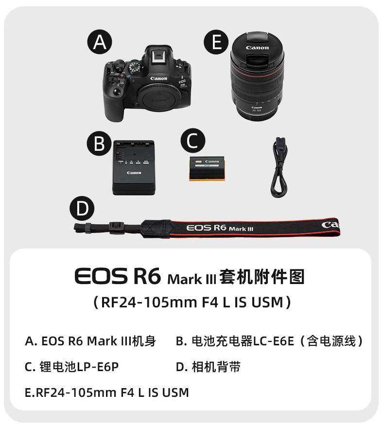 Canon EOS R6 Mark III 連 RF24-105mm F4 L IS USM 鏡頭套裝 圖文描述 37