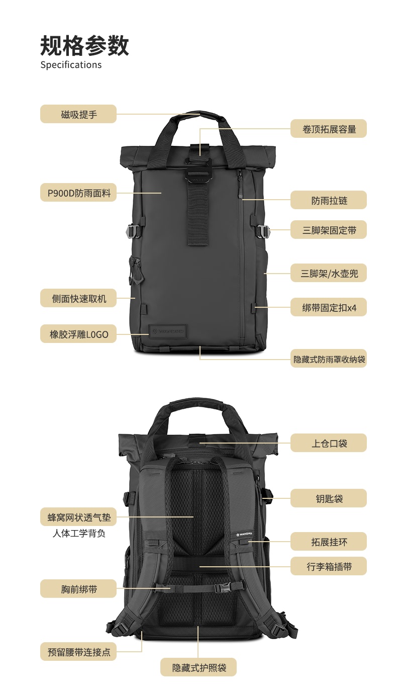 Wandrd PRVKE V4 31L Sedona Orange Photo Bundle ???? 09