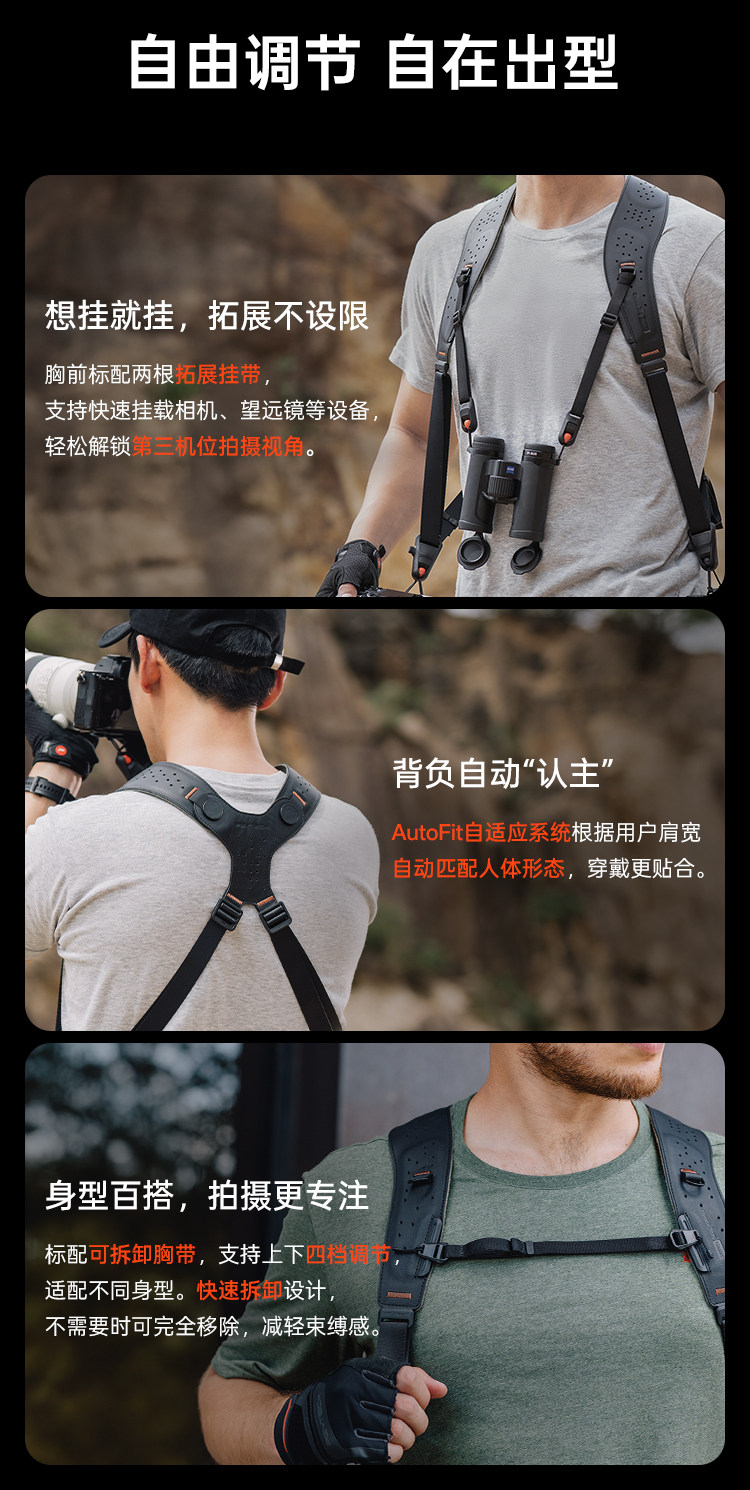 PGYTECH Camera Strap Master 大地棕 圖文介紹 13