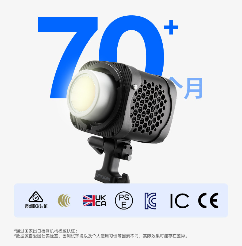 amaran Halo 300x Bi-Color LED Monolight 補光燈 圖文描述 07