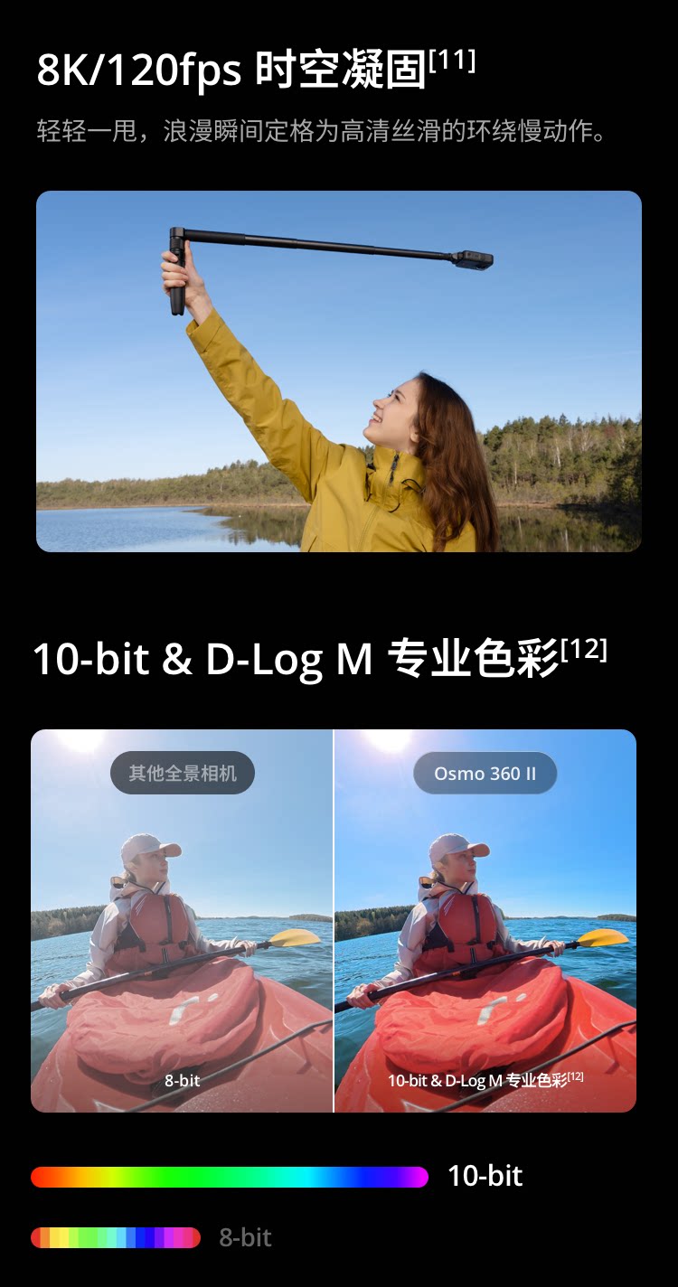 DJI Osmo 360 II Standard Combo 標準套裝 圖文描述 13