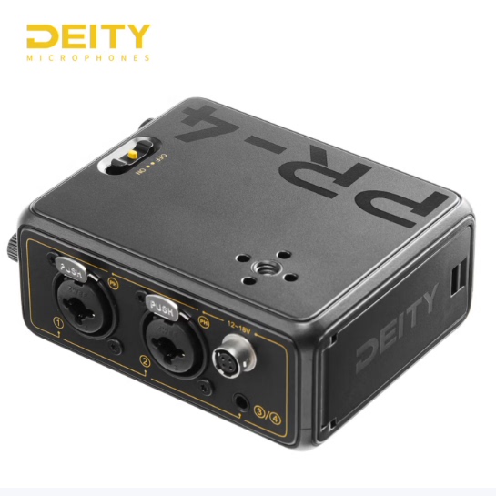 Deity PR-4 4-Input / 6-Track 32-Bit Float Field Recorder 四輸入六軌現場錄音機 圖文描述 03