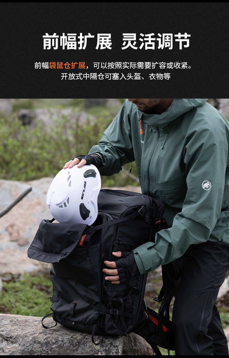 PGYTECH OnePro Focux Backpack 35L 相機背囊（黑色） 圖文描述 11