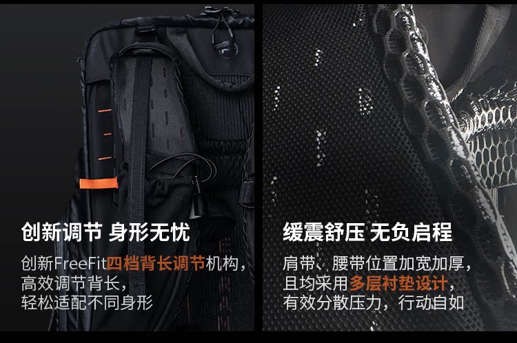 PGYTECH OnePro Focux Backpack 25L 相機背囊（黑色） 圖文描述 06