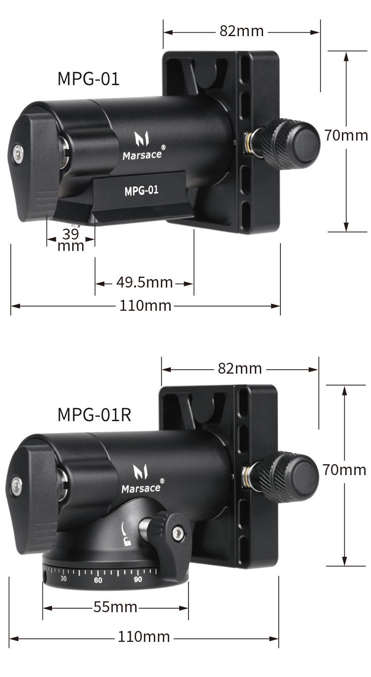 Marsace 馬小路 MP55 Carbon Fibre Monopod 碳纖維獨腳架 圖文描述 19