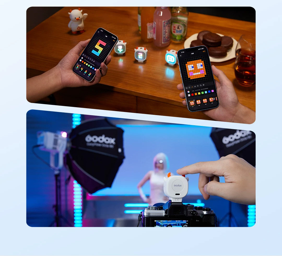 Godox 神牛 LT1 LED Creative Pixel Light 創意迷你顯示燈 圖文描述 14