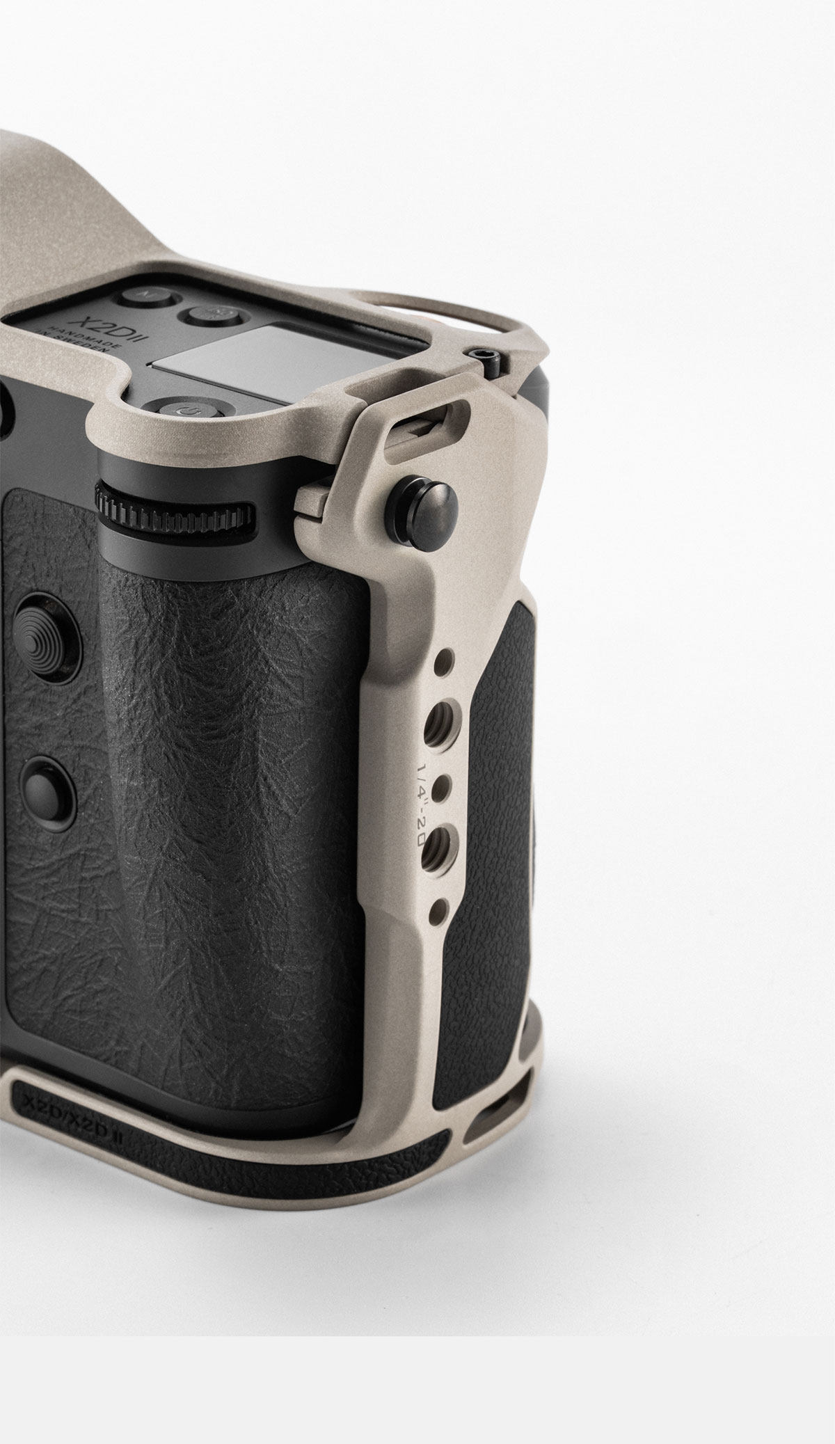 Tilta 鐵頭 TA-T101-A-STG Vintage Camera Cage for Hasselblad X2D II 100C Base Kit 復古相機套籠套裝 (Stone Gray) 圖文描述 08