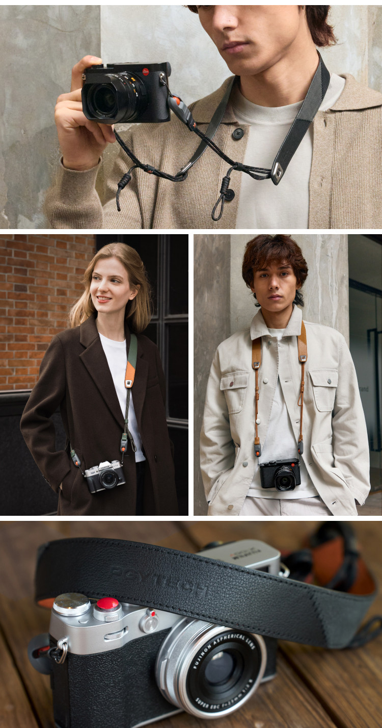 PGYTECH Camera Strap Air Premium Leather 水墨山色 圖文描述 10